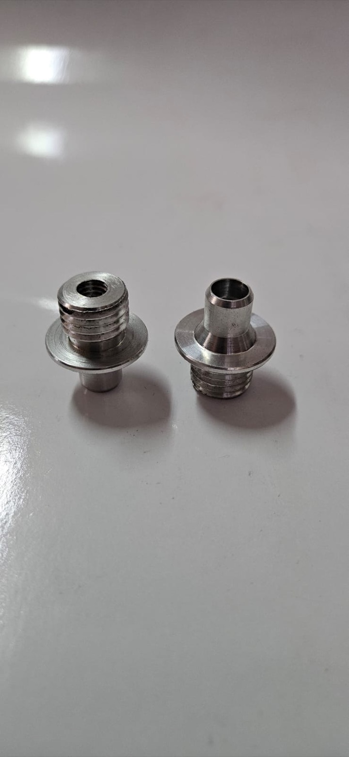 Finished pin component